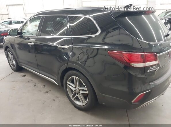 KM8SRDHF3KU310875 2019 HYUNDAI SANTA FE XL Черный Задняя левая четверть