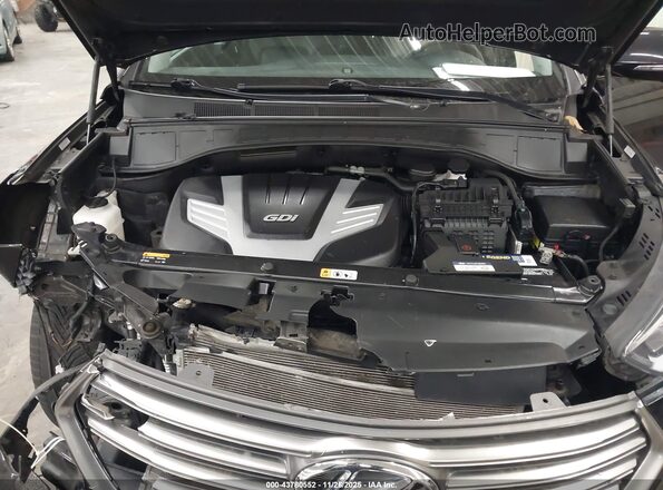 KM8SRDHF3KU310875 2019 HYUNDAI SANTA FE XL Черный Вид сзади