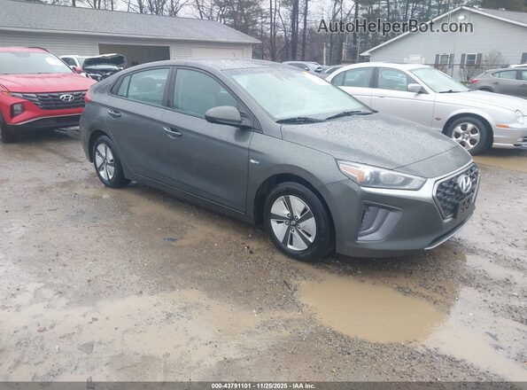 KMHC65LC0LU220617 2020 HYUNDAI IONIQ HYBRID Gray Передня права чверть