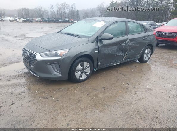 KMHC65LC0LU220617 2020 HYUNDAI IONIQ HYBRID Gray Передня ліва чверть