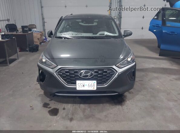 KMHC65LC0LU221444 2020 HYUNDAI IONIQ HYBRID Gray Instrument cluster view