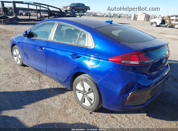 KMHC65LC0MU255708 2021 HYUNDAI IONIQ HYBRID Синий Задняя левая четверть