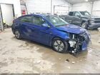 2019 Hyundai Ioniq Hybrid Blue Blue vin: KMHC65LC1KU128365