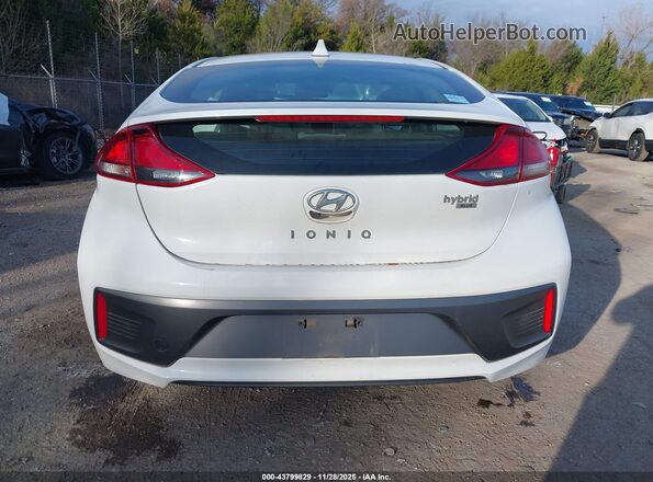KMHC65LC1MU250307 2021 HYUNDAI IONIQ HYBRID Белый 