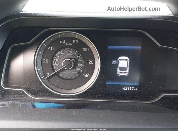 KMHC65LC1MU250307 2021 HYUNDAI IONIQ HYBRID Белый Вид задних сидений
