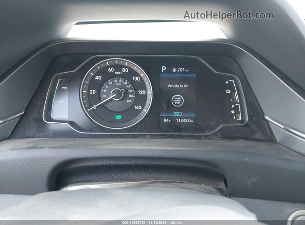 KMHC65LC2LU238830 2020 HYUNDAI IONIQ HYBRID Белый Вид задних сидений