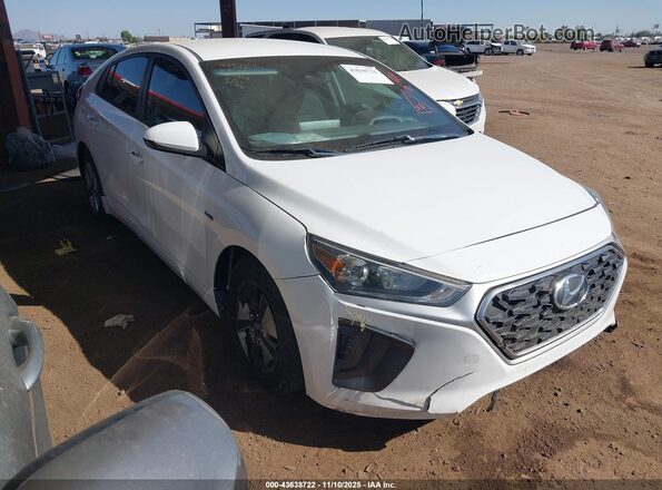 KMHC65LC5LU212299 2020 HYUNDAI IONIQ HYBRID White Առջևի աջ