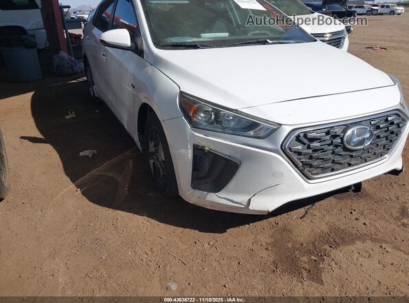 KMHC65LC5LU212299 2020 HYUNDAI IONIQ HYBRID White Դիմացի տեսք
