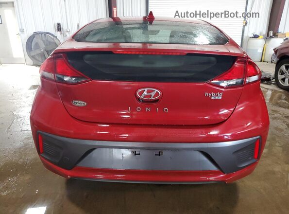 KMHC65LC5MU252853 2021 HYUNDAI IONIQ Red Rear view