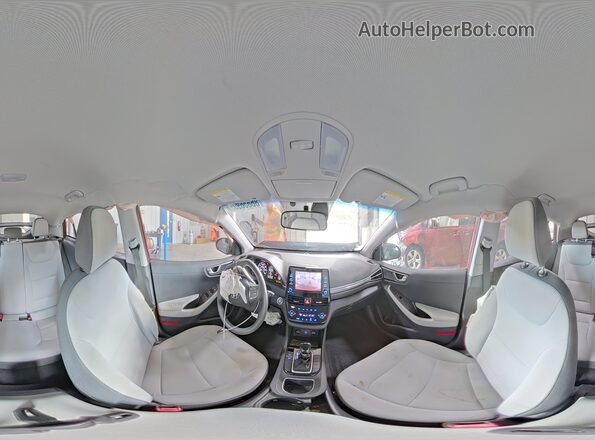 KMHC65LC5MU252853 2021 HYUNDAI IONIQ Red 360 interior view