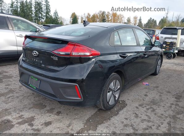 KMHC65LC5NU274286 2022 HYUNDAI IONIQ HYBRID Черный Задняя правая четверть