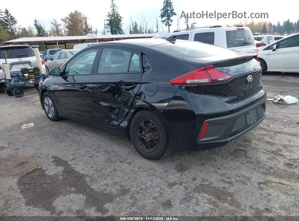 KMHC65LC5NU274286 2022 HYUNDAI IONIQ HYBRID Черный Задняя левая четверть