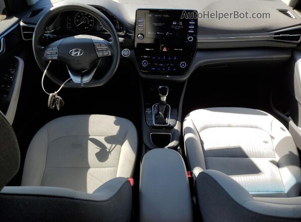 KMHC65LC5NU284946 2022 HYUNDAI IONIQ Charcoal Vista del salpicadero