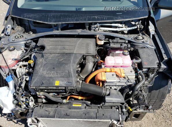 KMHC65LC5NU284946 2022 HYUNDAI IONIQ Charcoal Vista interior trasera