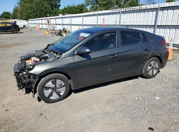 KMHC65LC5NU284946 2022 HYUNDAI IONIQ Charcoal Vista tres cuartos delantera izquierda