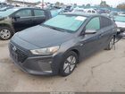 2017 Hyundai Ioniq Hybrid Blue Серый vin: KMHC65LC8HU056864