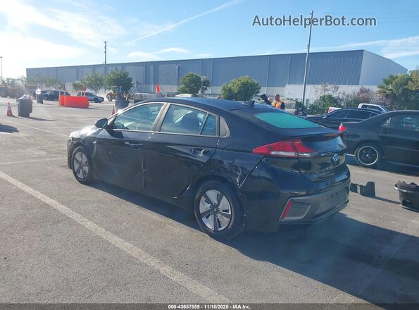 KMHC65LC9KU145107 2019 HYUNDAI IONIQ HYBRID Черный Задняя левая четверть