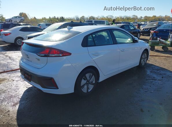 KMHC65LC9LU210281 2020 HYUNDAI IONIQ HYBRID White უკანა მარჯვენა