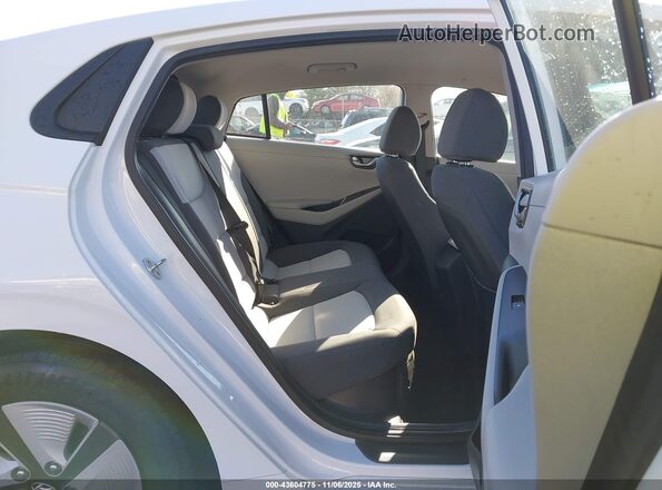 KMHC65LC9LU210281 2020 HYUNDAI IONIQ HYBRID White VIN კოდის სტიკერის ხედი