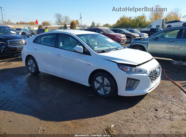 KMHC65LC9LU210281 2020 HYUNDAI IONIQ HYBRID White წინა მარჯვენა