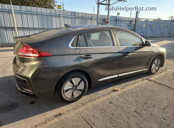 KMHC75LC1MU257268 2021 HYUNDAI IONIQ Серый Задняя правая четверть