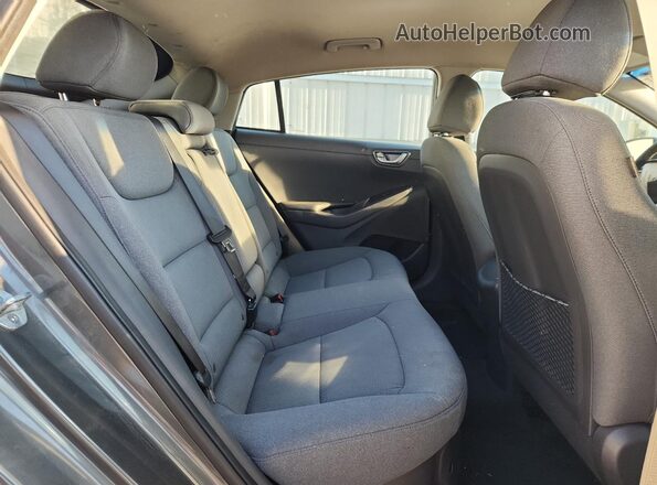KMHC75LC1MU257268 2021 HYUNDAI IONIQ Серый Вид задних сидений