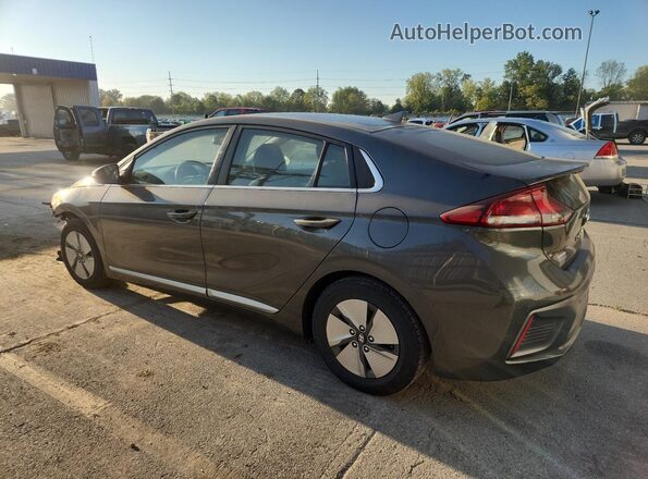 KMHC75LC1MU257268 2021 HYUNDAI IONIQ Серый Задняя левая четверть