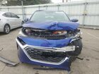 2021 Hyundai Ioniq Se Синий vin: KMHC75LC1MU260879