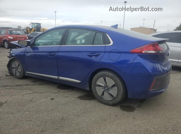 KMHC75LC1MU260879 2021 HYUNDAI IONIQ Синий Задняя левая четверть