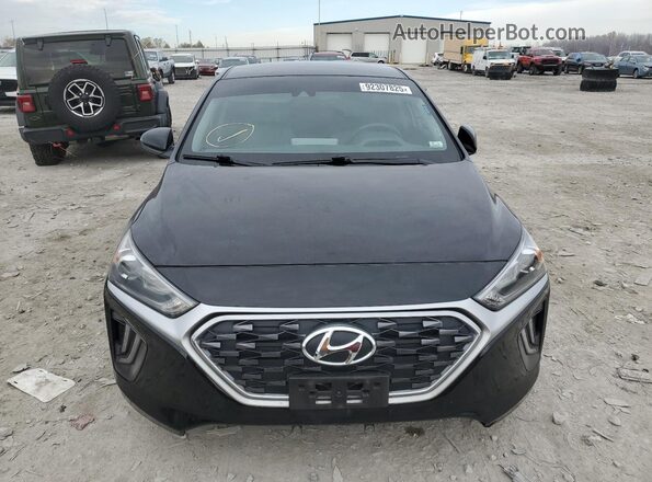 KMHC75LC2MU250846 2021 HYUNDAI IONIQ Черный Вид спереди