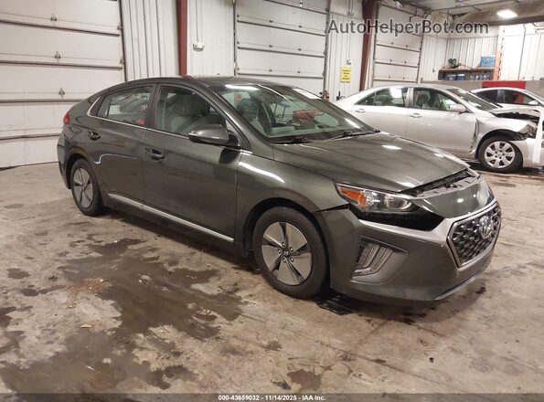KMHC75LC2NU266871 2022 HYUNDAI IONIQ HYBRID Серый Передняя правая четверть
