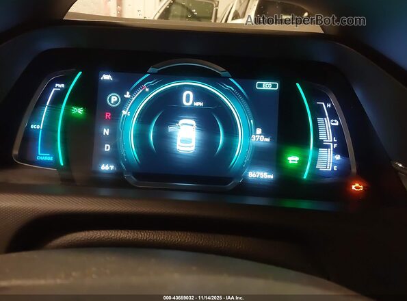 KMHC75LC2NU266871 2022 HYUNDAI IONIQ HYBRID Серый Вид задних сидений