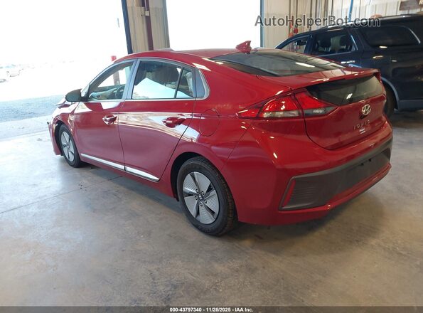 KMHC75LC4LU206989 2020 HYUNDAI IONIQ HYBRID Red უკანა მარცხენა