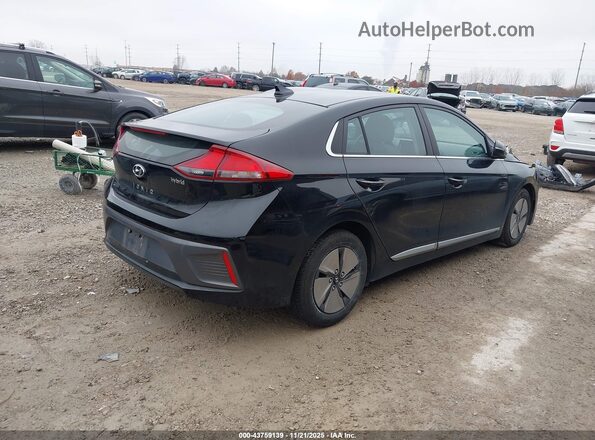 KMHC75LC4MU260102 2021 HYUNDAI IONIQ HYBRID Black Trasero derecho