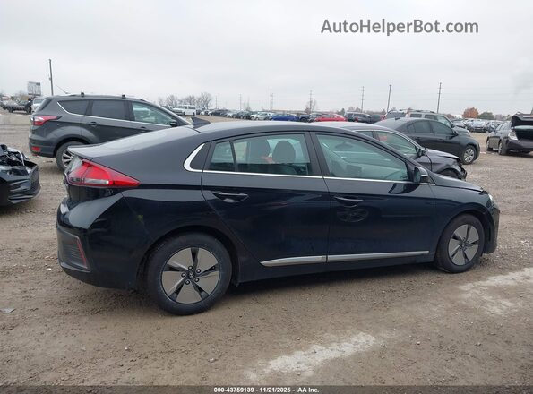 KMHC75LC4MU260102 2021 HYUNDAI IONIQ HYBRID Black Vista del cuadro de instrumentos