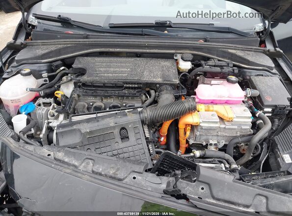 KMHC75LC4MU260102 2021 HYUNDAI IONIQ HYBRID Black Vista trasera