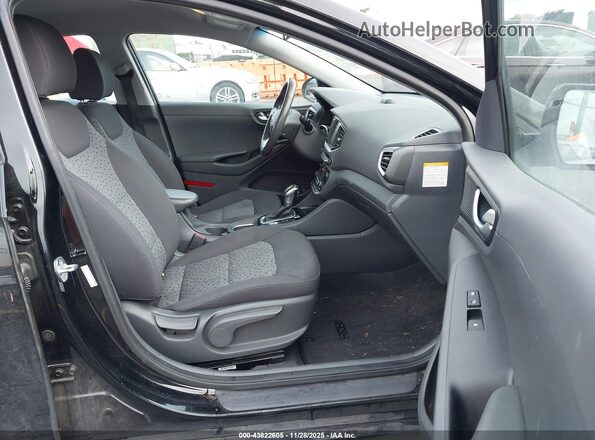 KMHC75LC6HU028722 2017 HYUNDAI IONIQ HYBRID Black Vista interior delantera