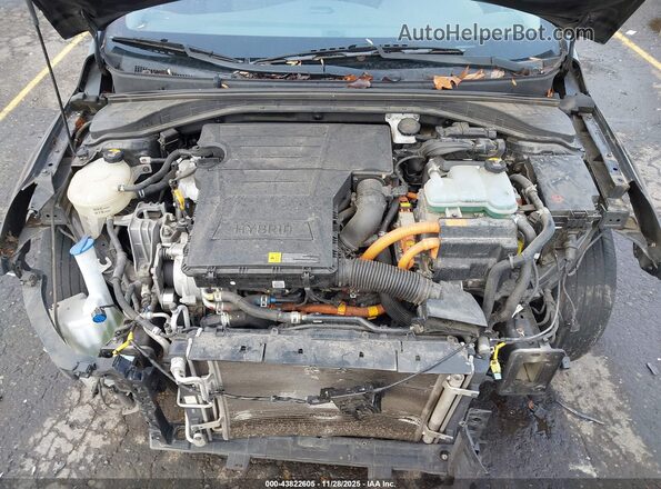 KMHC75LC6HU028722 2017 HYUNDAI IONIQ HYBRID Black Vista trasera