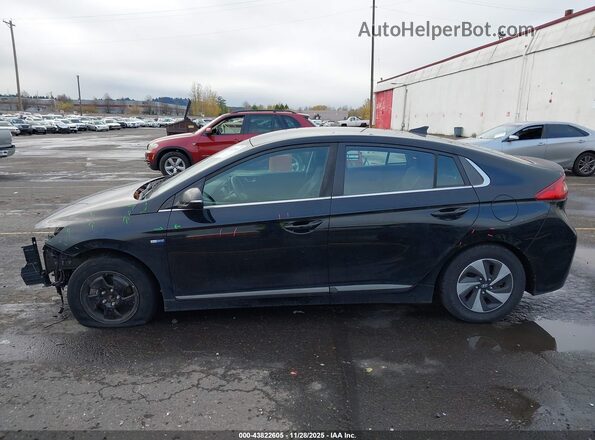 KMHC75LC6HU028722 2017 HYUNDAI IONIQ HYBRID Black 