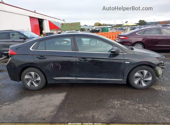 KMHC75LC6HU028722 2017 HYUNDAI IONIQ HYBRID Black Vista interior de 360 grados
