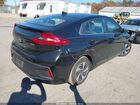 2018 Hyundai Ioniq Hybrid Sel Черный vin: KMHC75LC6JU090501