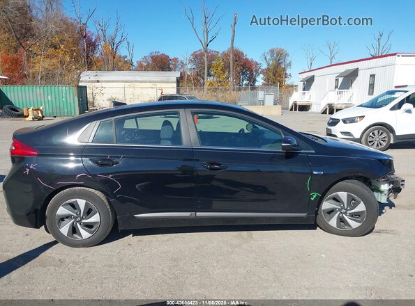 KMHC75LC6JU090501 2018 HYUNDAI IONIQ HYBRID Черный Панорамный вид салона 360°