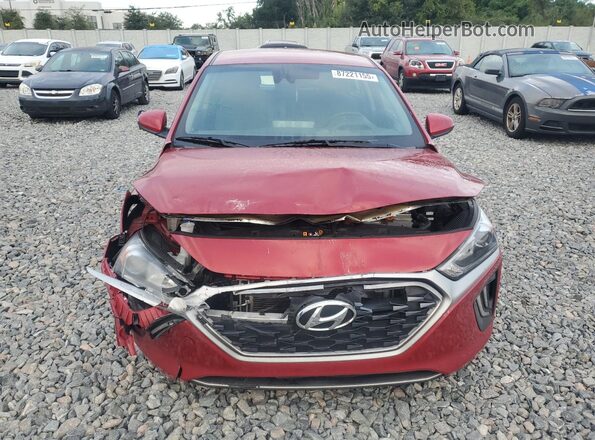 KMHC75LC6LU243090 2020 HYUNDAI IONIQ Red Widok z przodu