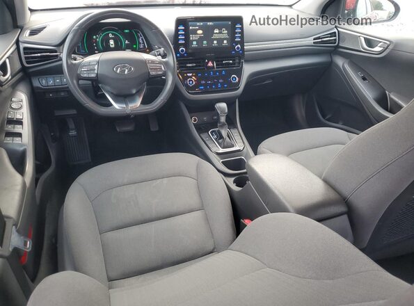 KMHC75LC6LU243090 2020 HYUNDAI IONIQ Red Widok deski rozdzielczej
