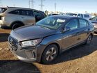 2018 Hyundai Ioniq Sel Gray vin: KMHC75LC7JU092175
