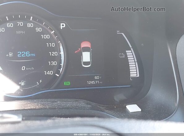 KMHC75LC8HU040743 2017 HYUNDAI IONIQ HYBRID Белый 