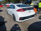 2017 Hyundai Ioniq Hybrid Sel Белый vin: KMHC75LC8HU040743