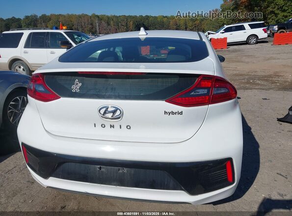 KMHC75LC8HU040743 2017 HYUNDAI IONIQ HYBRID Белый 