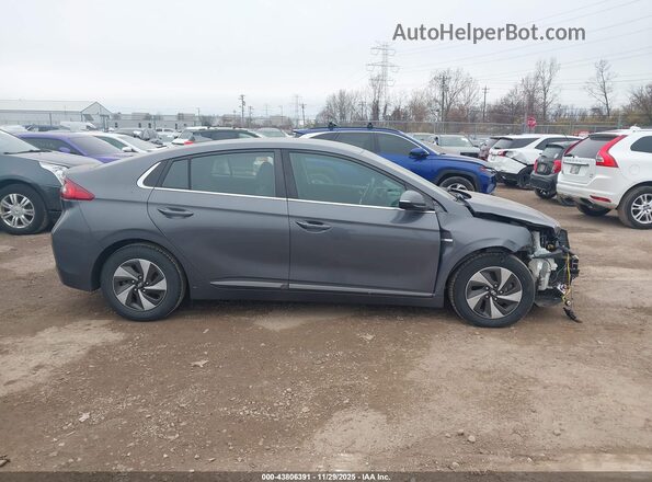 KMHC75LC8JU103944 2018 HYUNDAI IONIQ HYBRID Серый Панорамный вид салона 360°