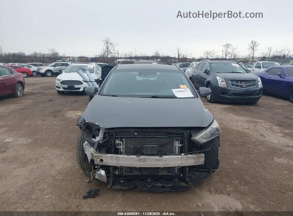 KMHC75LC8JU103944 2018 HYUNDAI IONIQ HYBRID Серый Вид задней части салона